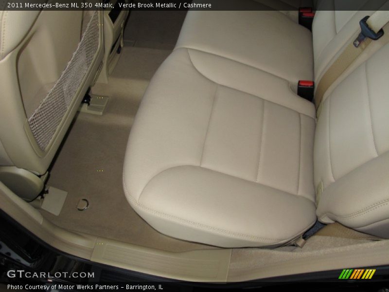 Verde Brook Metallic / Cashmere 2011 Mercedes-Benz ML 350 4Matic