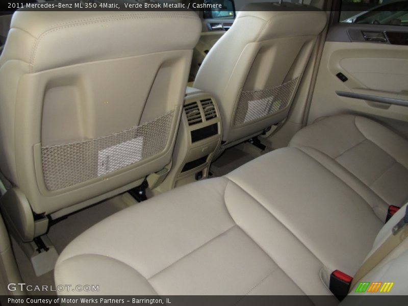 Verde Brook Metallic / Cashmere 2011 Mercedes-Benz ML 350 4Matic