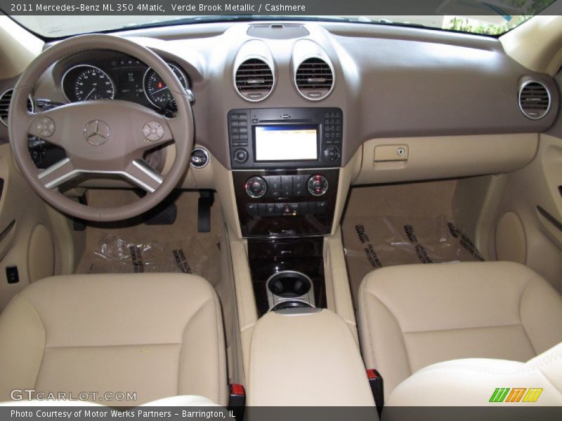 Dashboard of 2011 ML 350 4Matic