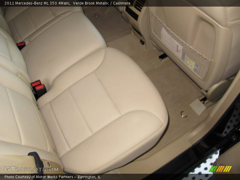 Verde Brook Metallic / Cashmere 2011 Mercedes-Benz ML 350 4Matic