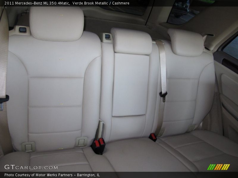 Verde Brook Metallic / Cashmere 2011 Mercedes-Benz ML 350 4Matic