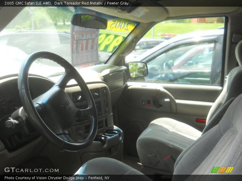 Dark Toreador Red Metallic / Pewter Gray 2005 GMC Safari SLE AWD