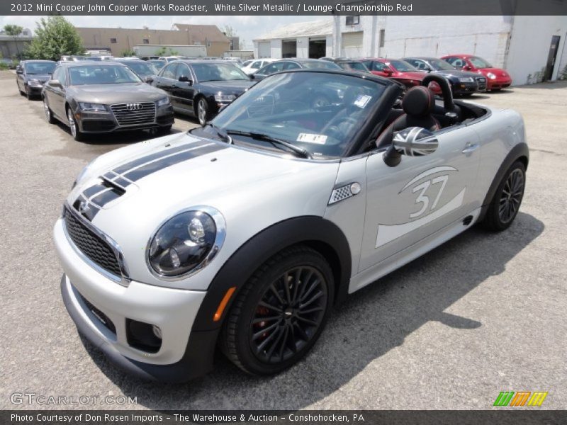 Front 3/4 View of 2012 Cooper John Cooper Works Roadster