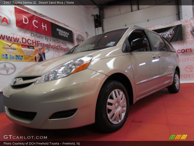 Desert Sand Mica / Stone 2007 Toyota Sienna LE