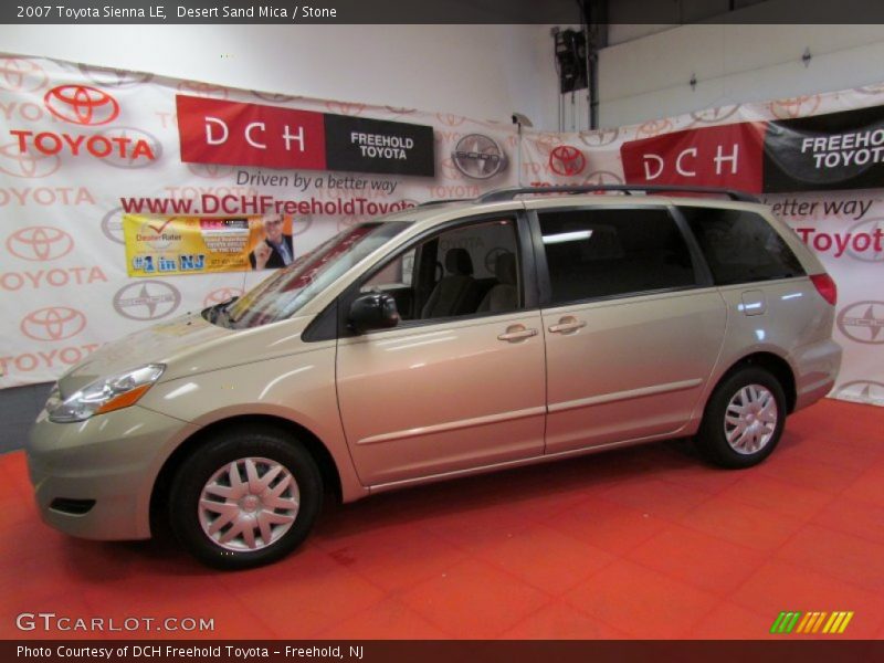 Desert Sand Mica / Stone 2007 Toyota Sienna LE