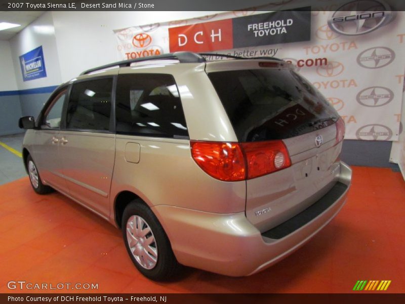 Desert Sand Mica / Stone 2007 Toyota Sienna LE