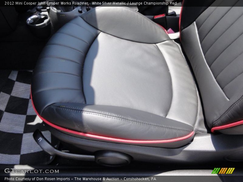 Front Seat of 2012 Cooper John Cooper Works Roadster