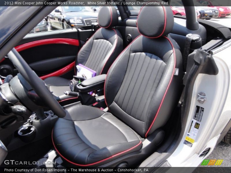 Front Seat of 2012 Cooper John Cooper Works Roadster