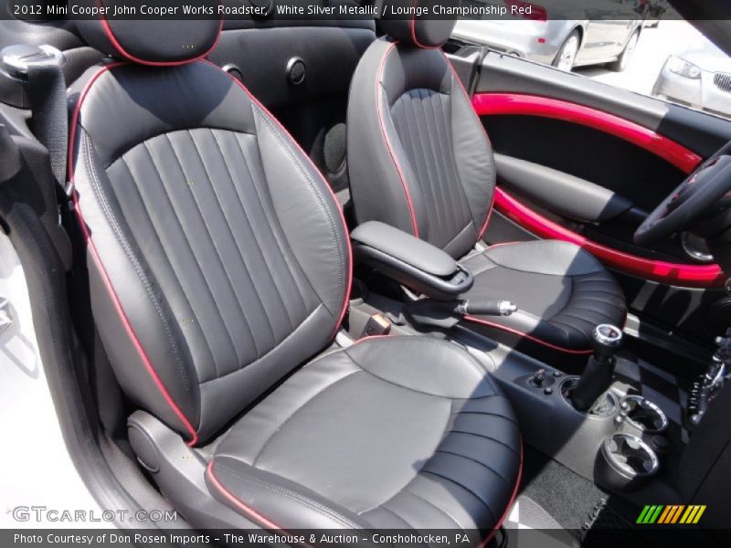 Front Seat of 2012 Cooper John Cooper Works Roadster