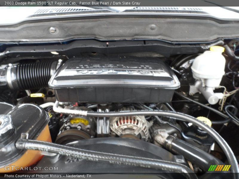 Patriot Blue Pearl / Dark Slate Gray 2003 Dodge Ram 1500 SLT Regular Cab