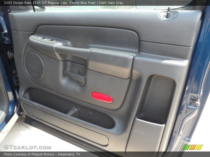 Patriot Blue Pearl / Dark Slate Gray 2003 Dodge Ram 1500 SLT Regular Cab