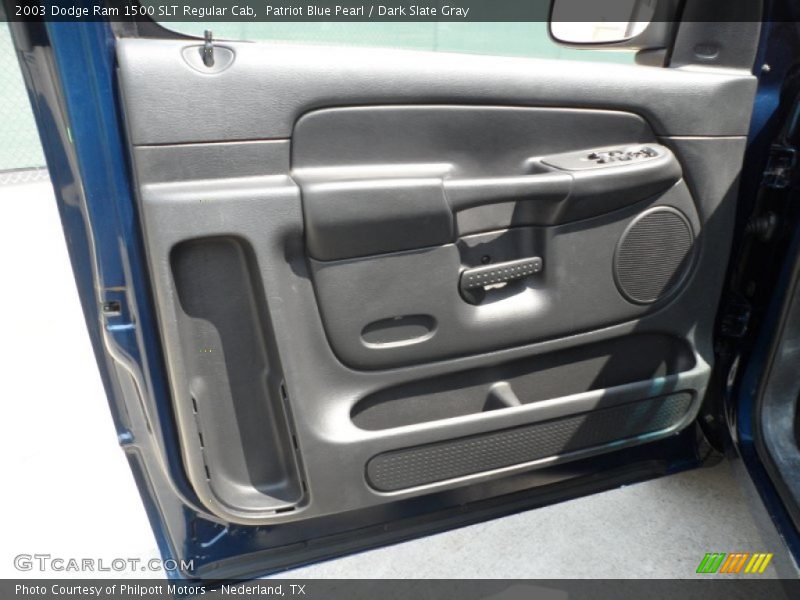 Patriot Blue Pearl / Dark Slate Gray 2003 Dodge Ram 1500 SLT Regular Cab