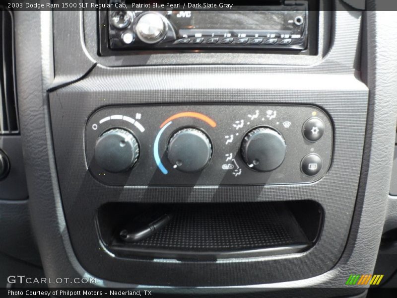 Patriot Blue Pearl / Dark Slate Gray 2003 Dodge Ram 1500 SLT Regular Cab