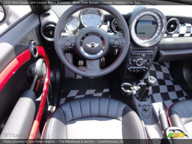 Dashboard of 2012 Cooper John Cooper Works Roadster
