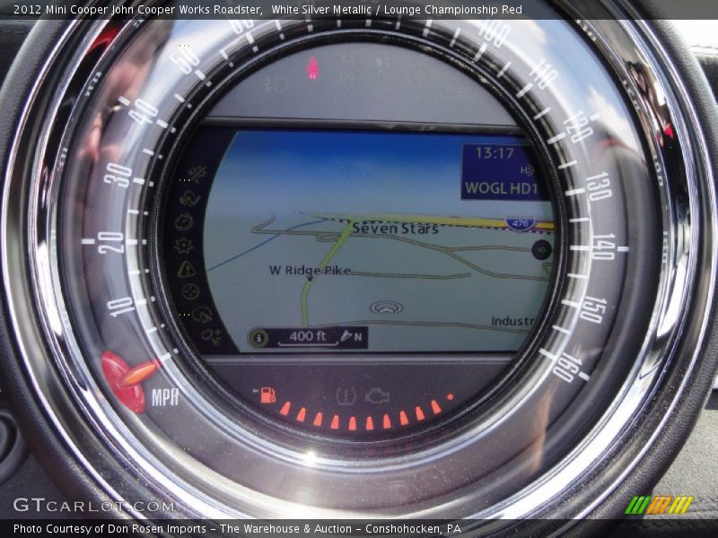 Navigation of 2012 Cooper John Cooper Works Roadster