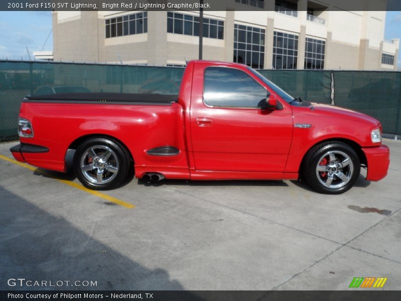  2001 F150 SVT Lightning Bright Red