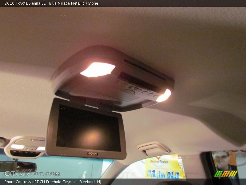 Blue Mirage Metallic / Stone 2010 Toyota Sienna LE
