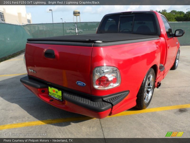 Bright Red / Lightning Graphite/Black 2001 Ford F150 SVT Lightning