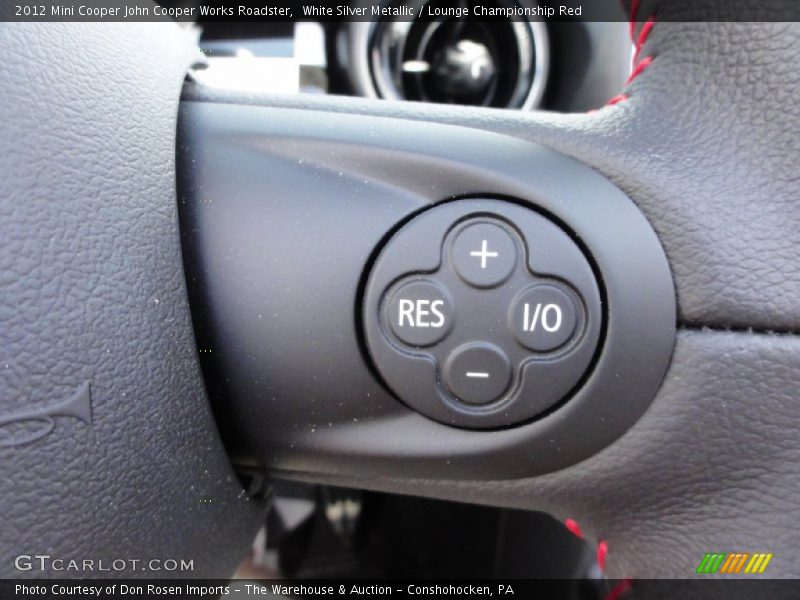 Controls of 2012 Cooper John Cooper Works Roadster