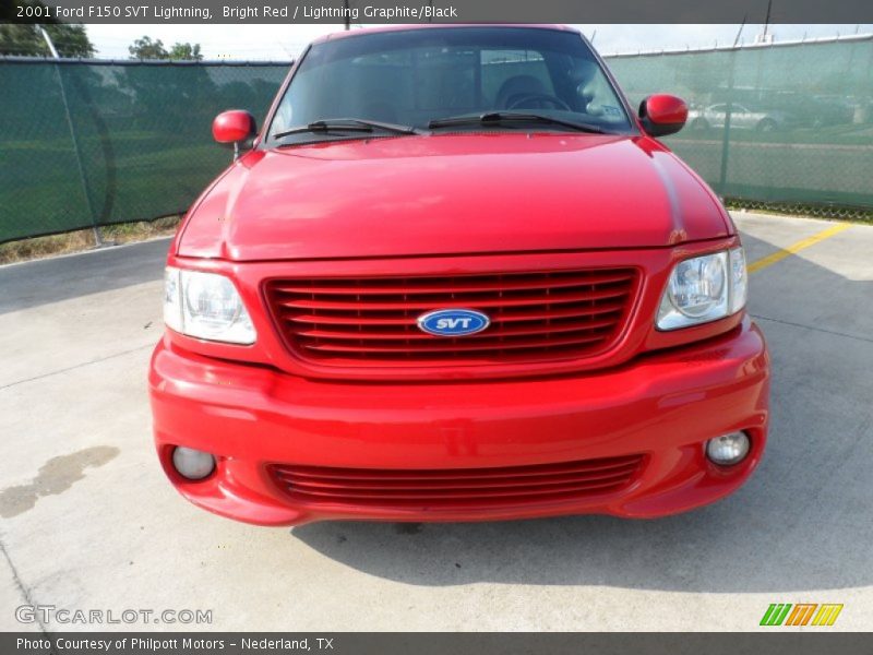 Bright Red / Lightning Graphite/Black 2001 Ford F150 SVT Lightning