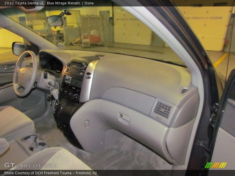 Blue Mirage Metallic / Stone 2010 Toyota Sienna LE