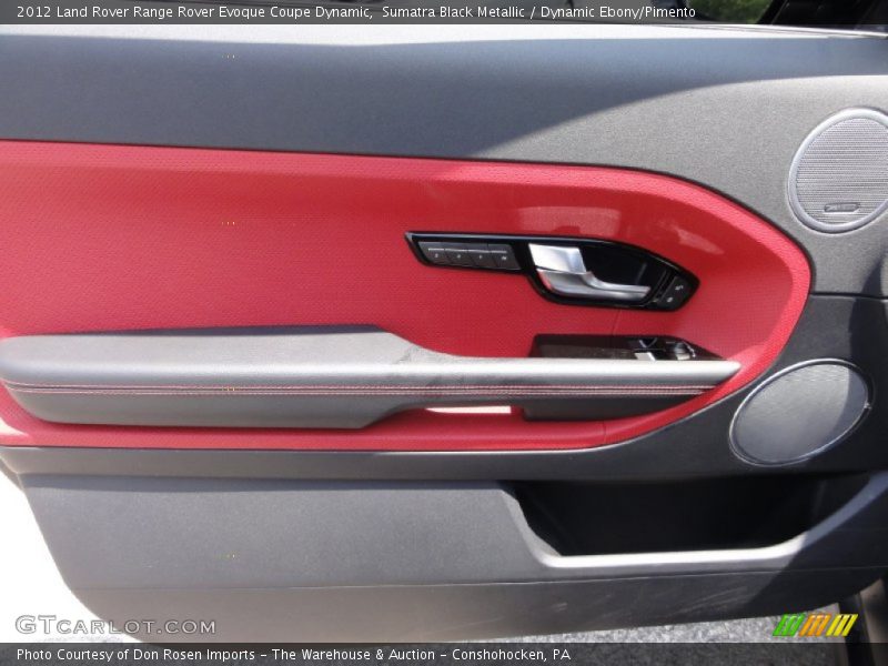 Door Panel of 2012 Range Rover Evoque Coupe Dynamic