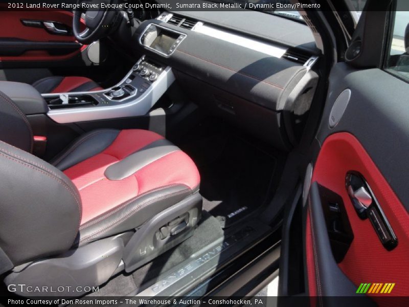  2012 Range Rover Evoque Coupe Dynamic Dynamic Ebony/Pimento Interior