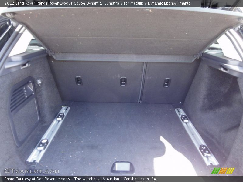  2012 Range Rover Evoque Coupe Dynamic Trunk