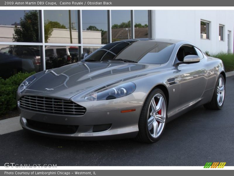 Front 3/4 View of 2009 DB9 Coupe