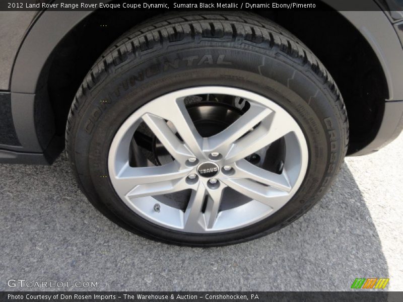  2012 Range Rover Evoque Coupe Dynamic Wheel