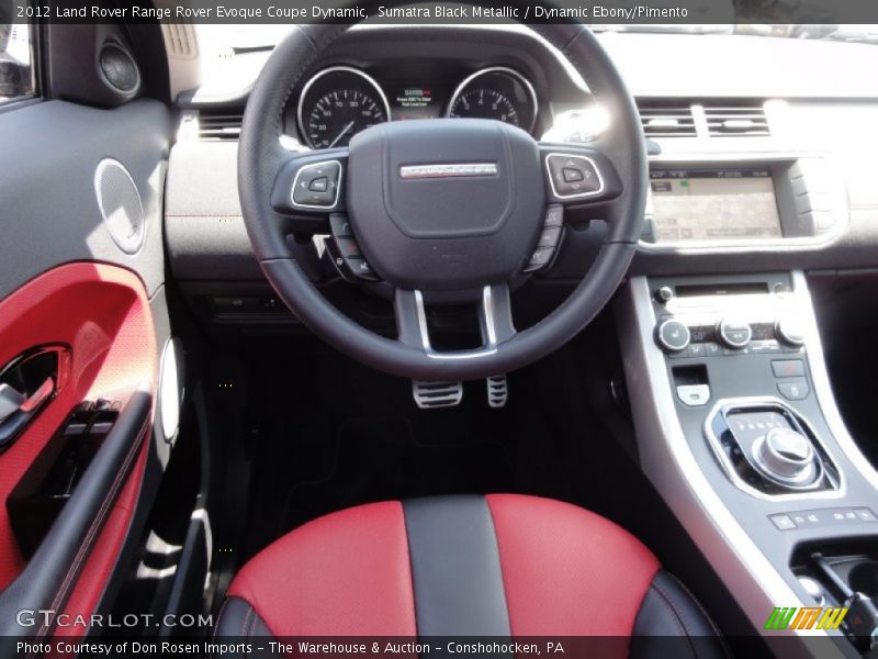  2012 Range Rover Evoque Coupe Dynamic Steering Wheel