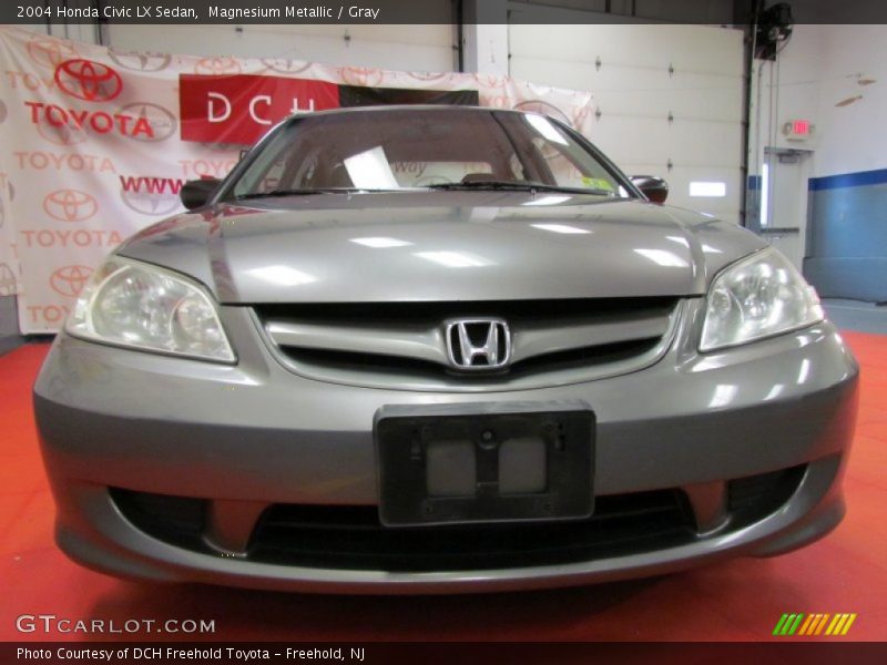 Magnesium Metallic / Gray 2004 Honda Civic LX Sedan