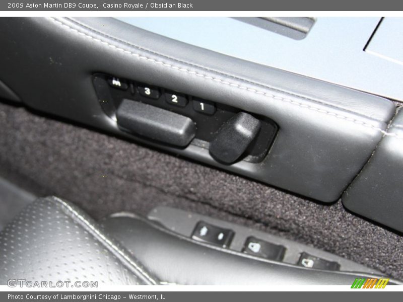 Controls of 2009 DB9 Coupe