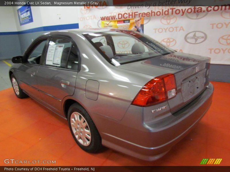 Magnesium Metallic / Gray 2004 Honda Civic LX Sedan