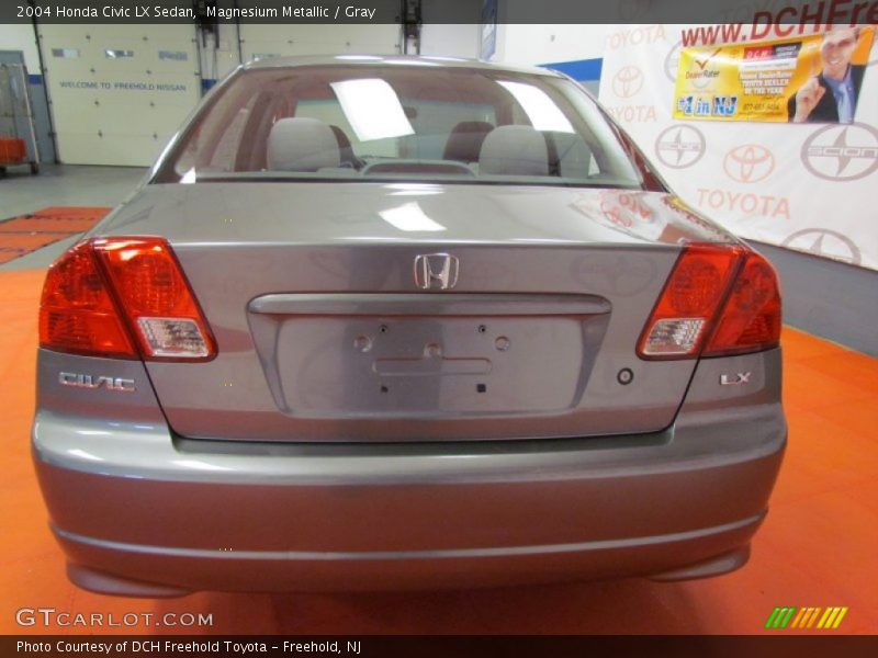 Magnesium Metallic / Gray 2004 Honda Civic LX Sedan