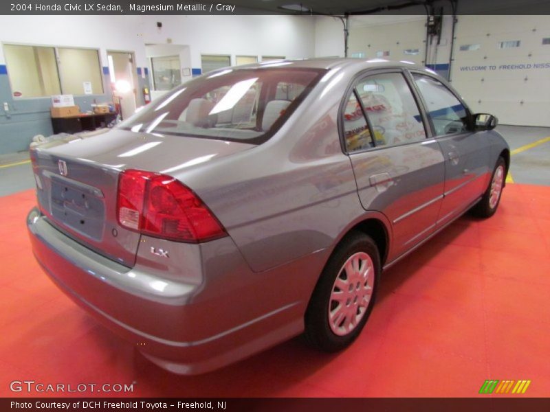 Magnesium Metallic / Gray 2004 Honda Civic LX Sedan
