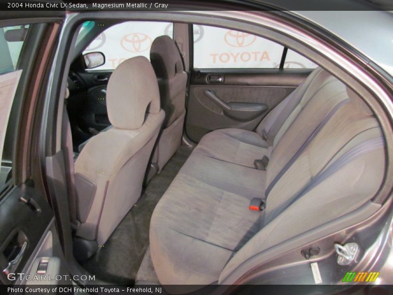 Magnesium Metallic / Gray 2004 Honda Civic LX Sedan