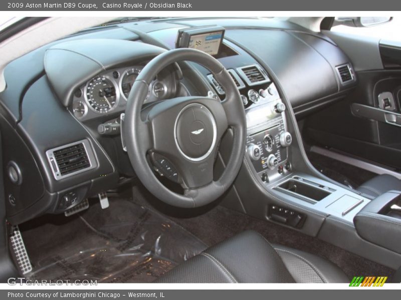 Dashboard of 2009 DB9 Coupe
