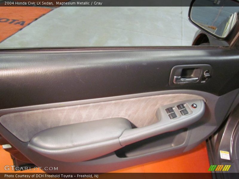 Magnesium Metallic / Gray 2004 Honda Civic LX Sedan