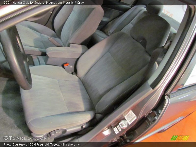 Magnesium Metallic / Gray 2004 Honda Civic LX Sedan