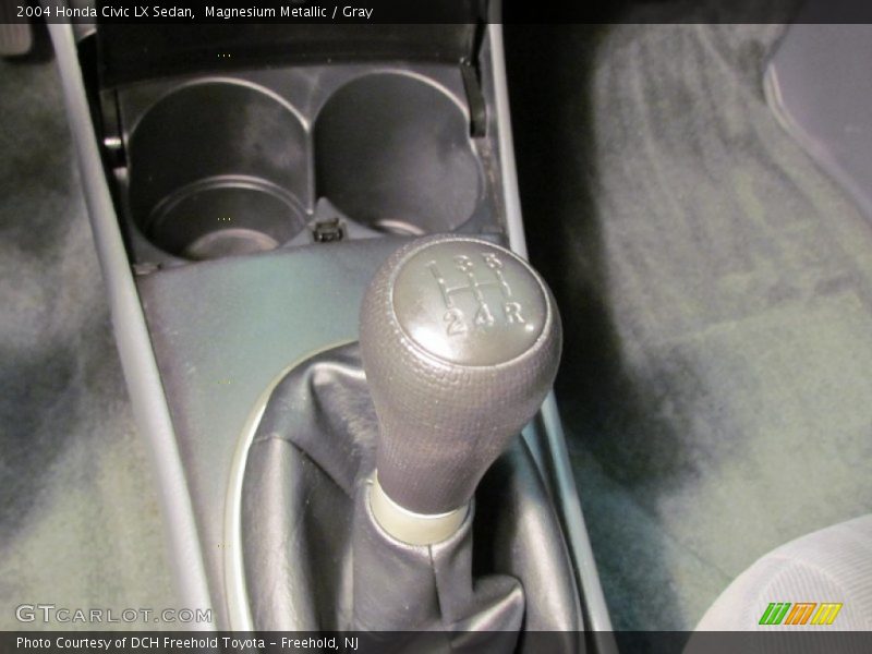 Magnesium Metallic / Gray 2004 Honda Civic LX Sedan
