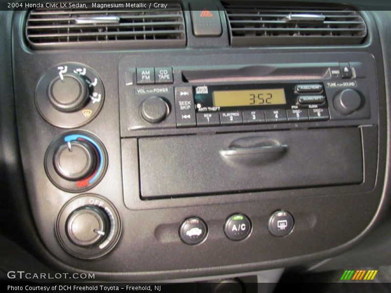 Magnesium Metallic / Gray 2004 Honda Civic LX Sedan