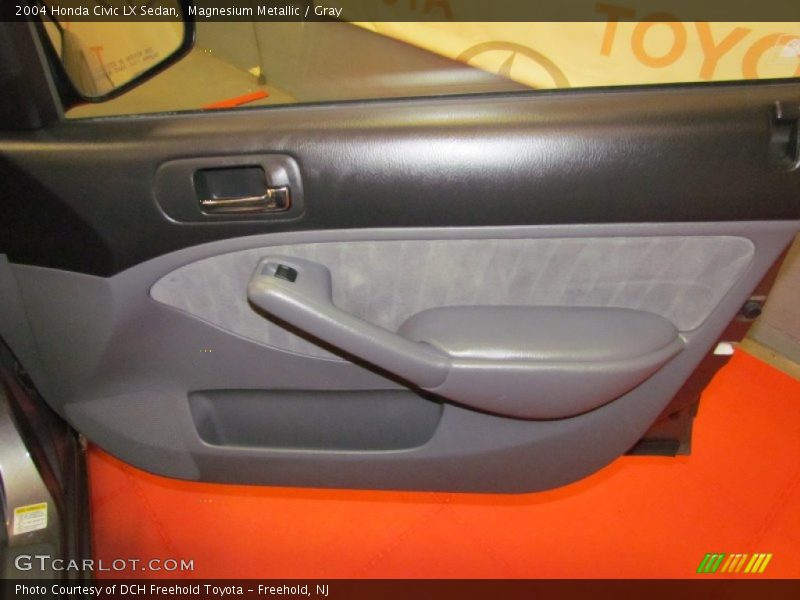 Magnesium Metallic / Gray 2004 Honda Civic LX Sedan