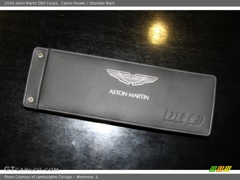 Books/Manuals of 2009 DB9 Coupe