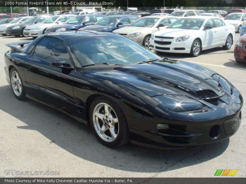 Front 3/4 View of 2000 Firebird Trans Am WS-6 Coupe
