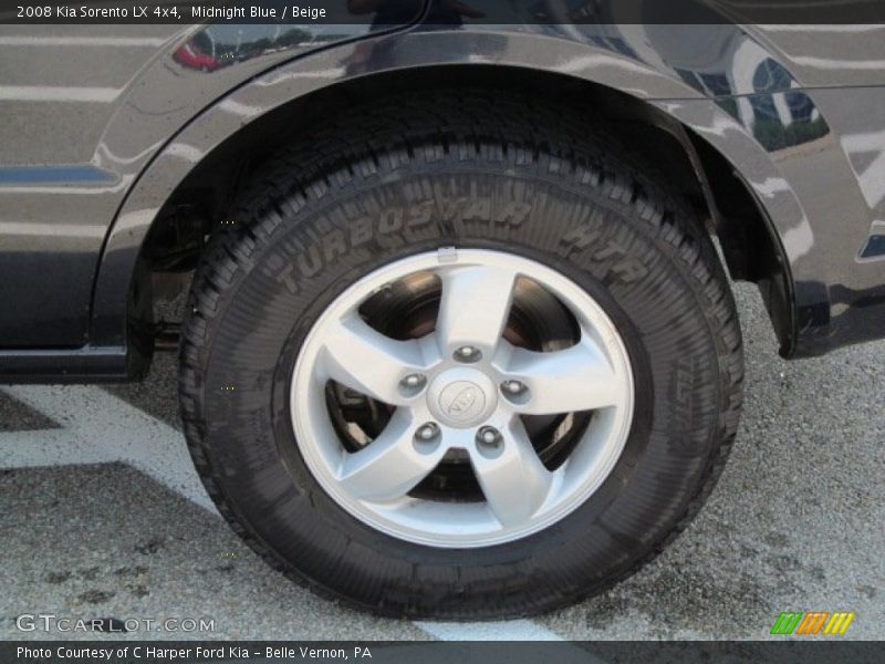 Midnight Blue / Beige 2008 Kia Sorento LX 4x4