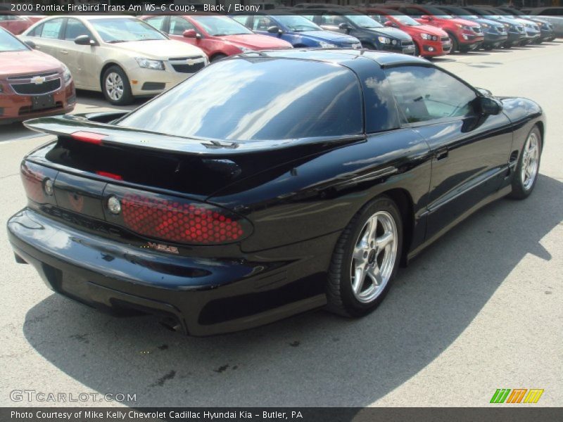 Black / Ebony 2000 Pontiac Firebird Trans Am WS-6 Coupe