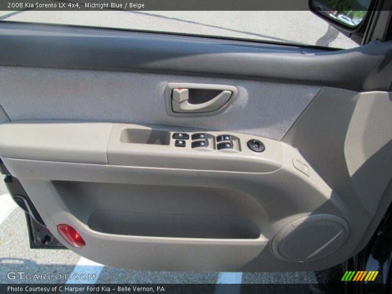 Midnight Blue / Beige 2008 Kia Sorento LX 4x4