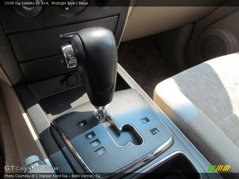 Midnight Blue / Beige 2008 Kia Sorento LX 4x4