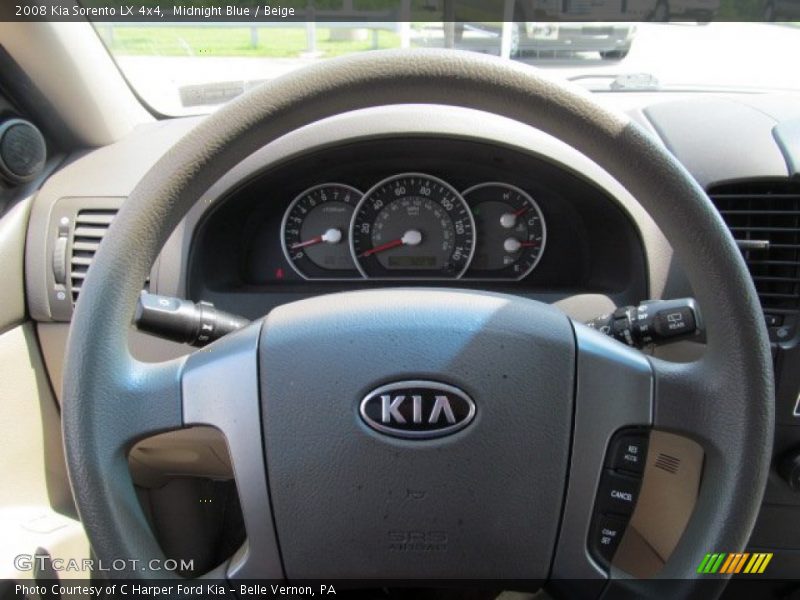 Midnight Blue / Beige 2008 Kia Sorento LX 4x4